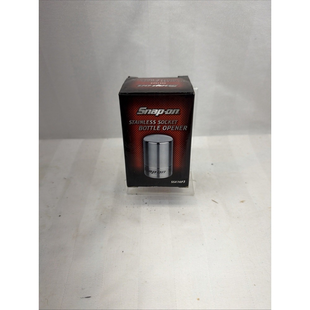Snap On SSX14P3 Stainless Steel Socket Bottle Opener New Sealed